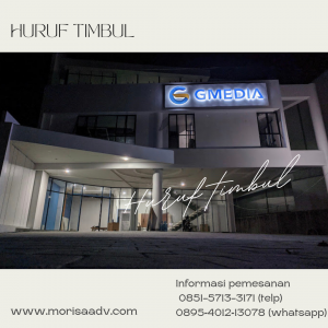 Read more about the article jasa pembuatan huruf timbul akrilik stainless dan galvanis jogja